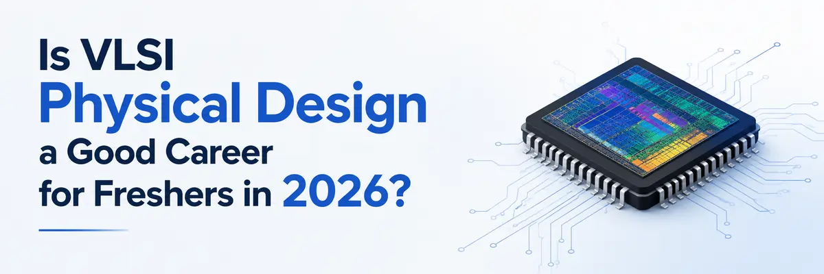 Is VLSI Physical Design a good career for freshers in 2026? Explore jobs, skills, salaries, and career opportunities.